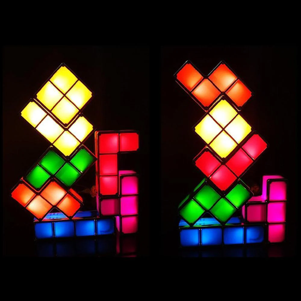 Tetris Stackable LED Night Light - Image 9