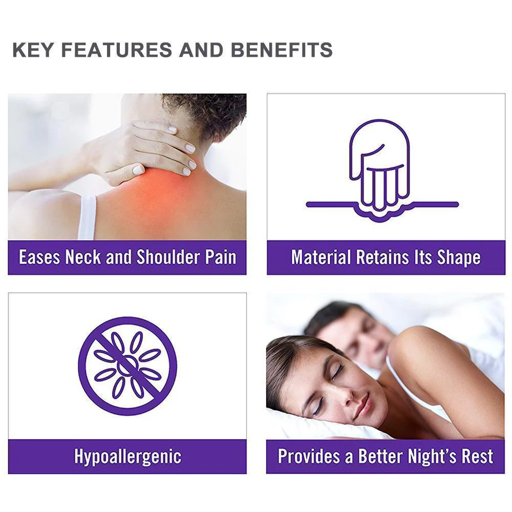 Therapeutic Side Sleeper Pillow - Image 4