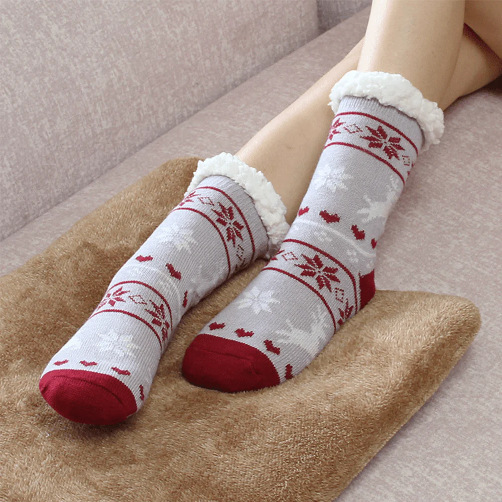 Thermal Fleece Slipper Socks - Image 6
