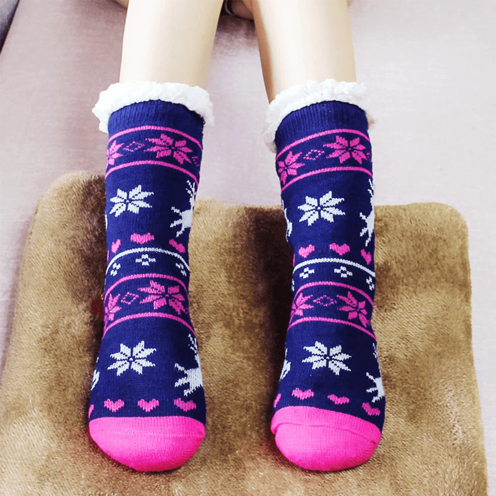 Thermal Fleece Slipper Socks - Image 8
