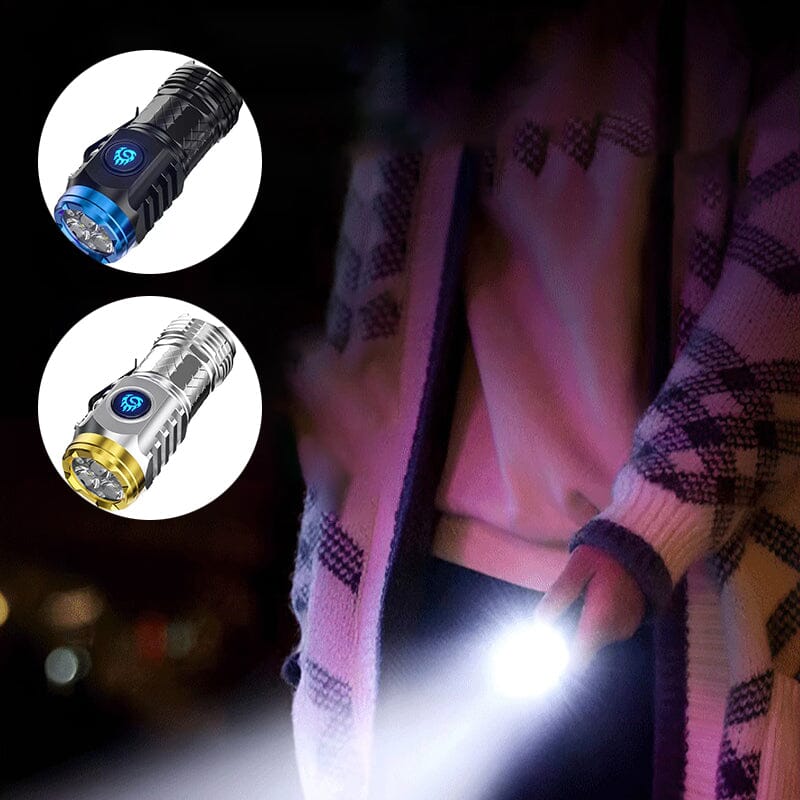 Three-Eyed Monster Mini Flash Super Power Flashlight - Image 9