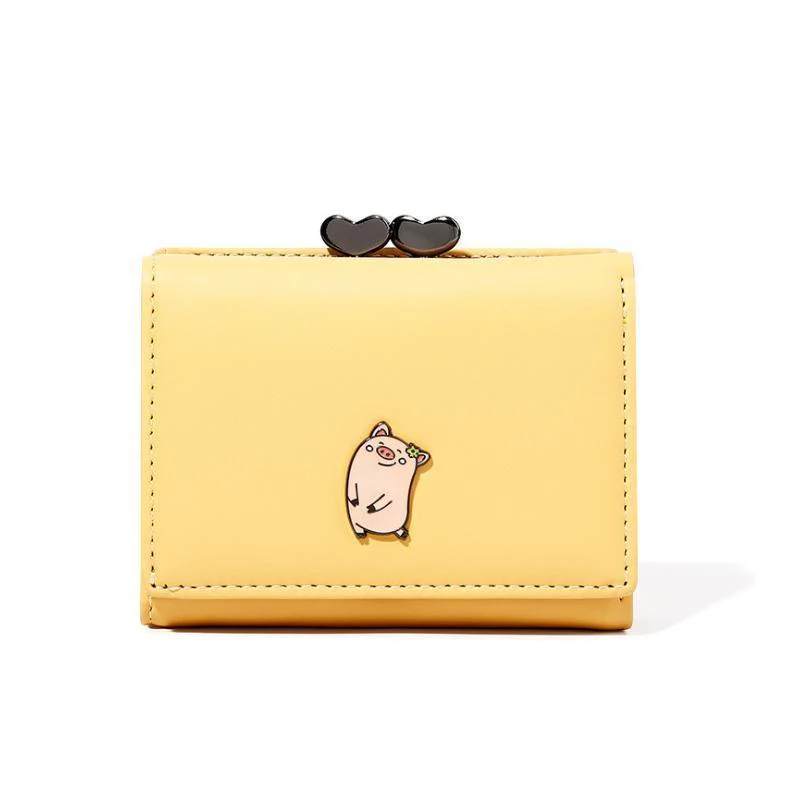 Three Folding Multi-Card Female Wallet - Image 12