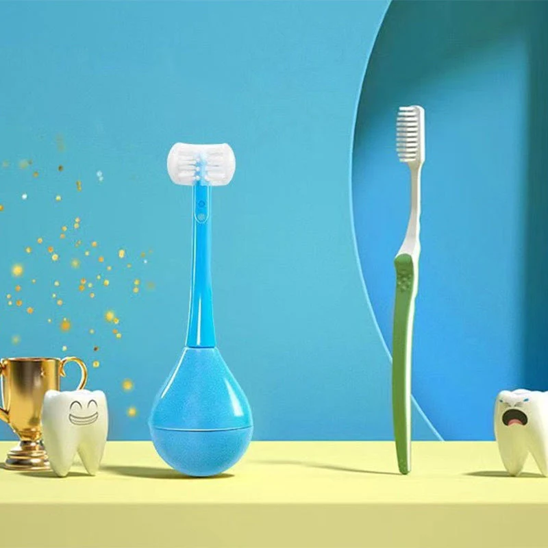 Three-sided Children's Toothbrush - Image 5