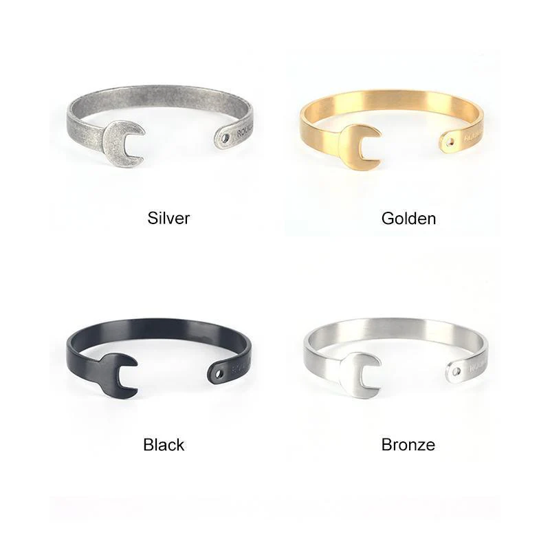 Titanium Steel Nut Wrench Bracelet - Image 4