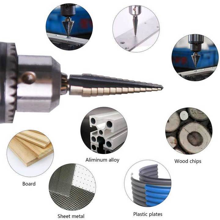 Titanium Step Drill Bit Set - Image 8