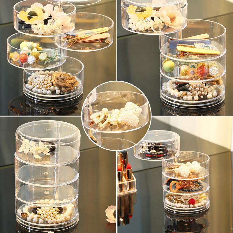 Transparent rotating storage box - Image 7
