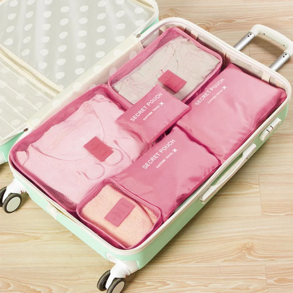 Travel Clothing Storage Bag ( 1 Set, 6 PCs ) - Image 8
