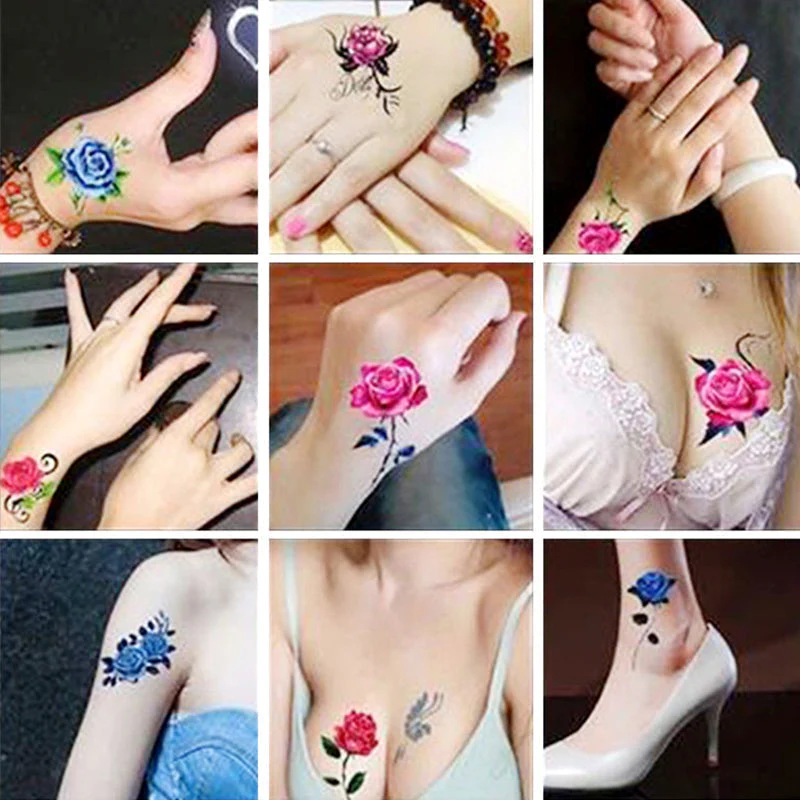 Trendy 3D Tattoo Stickers 50 PCS - Image 6