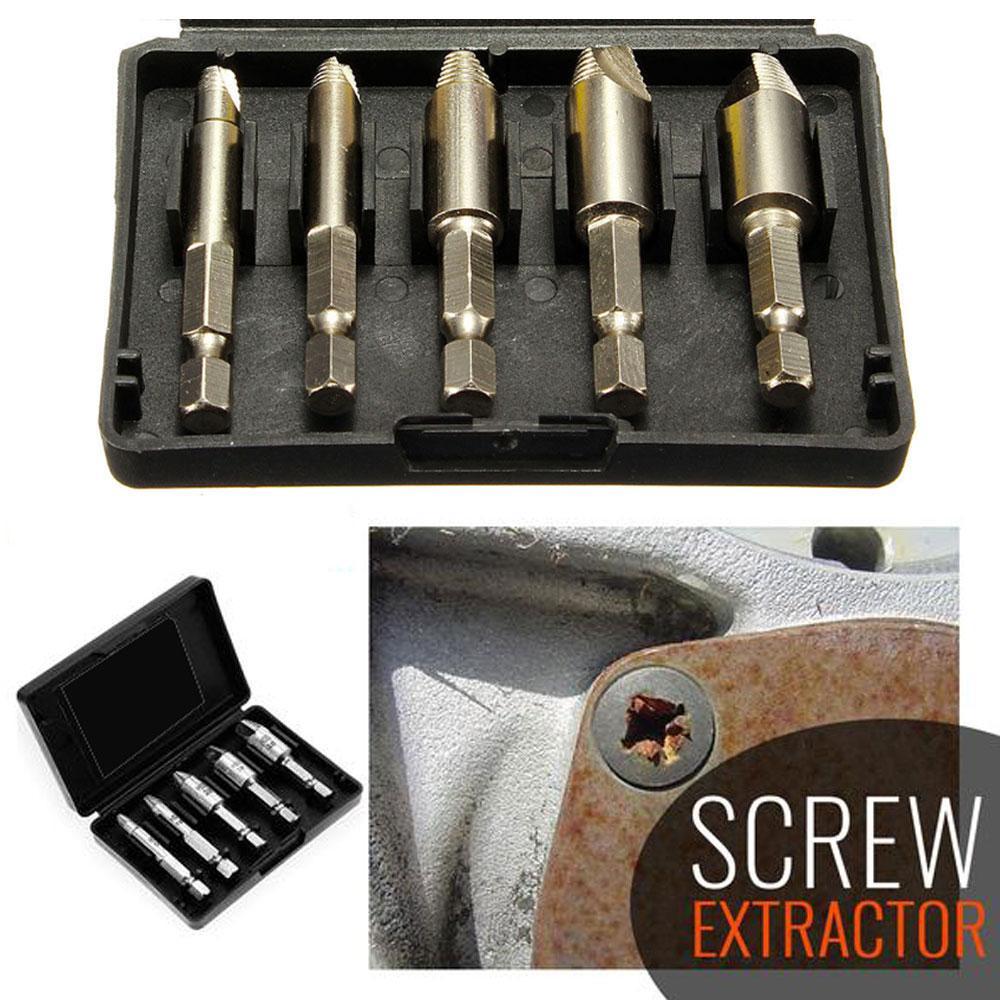 Stubborn Screw Remover Set(5pcs)