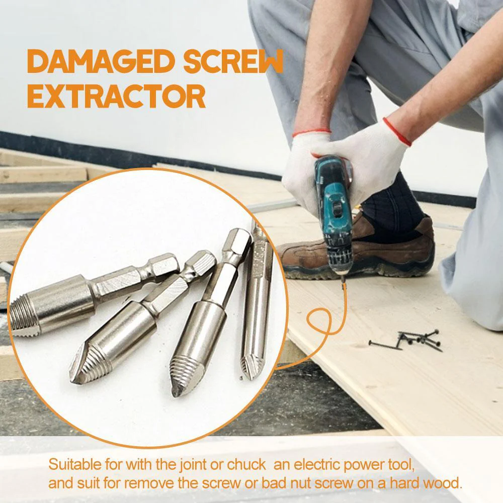 Stubborn Screw Remover Set(5pcs) - Image 4