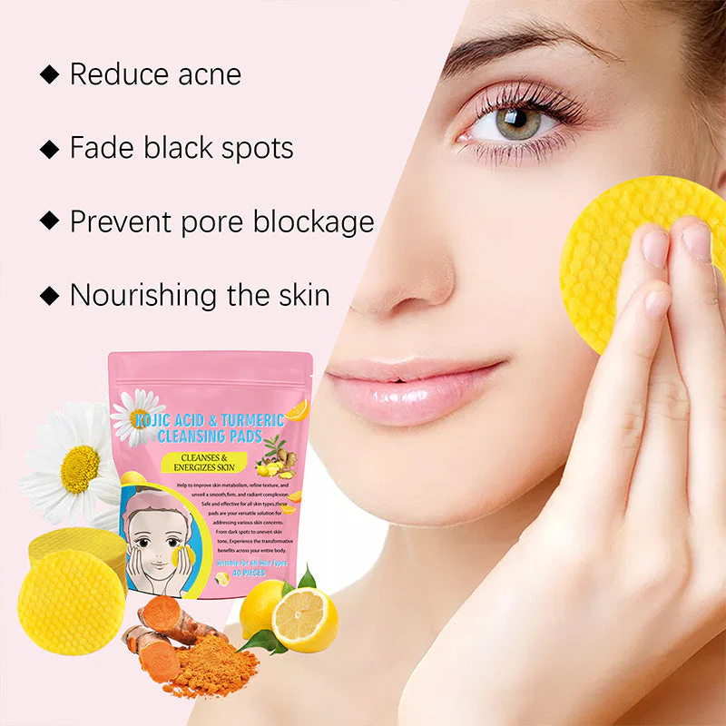 Turmeric and Kojic Acid Pads for Face - Image 11
