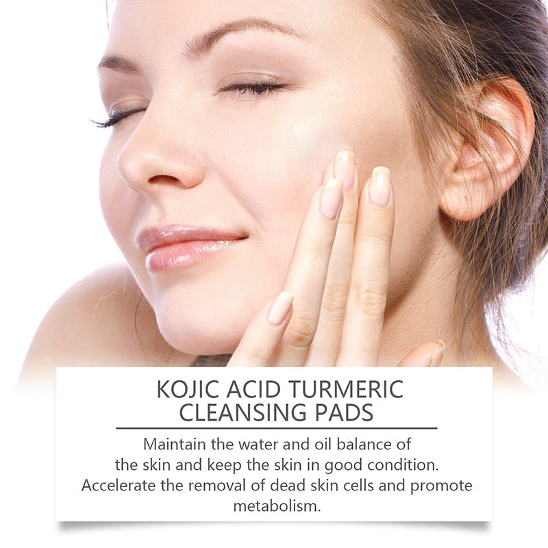 Turmeric and Kojic Acid Pads for Face - Image 3