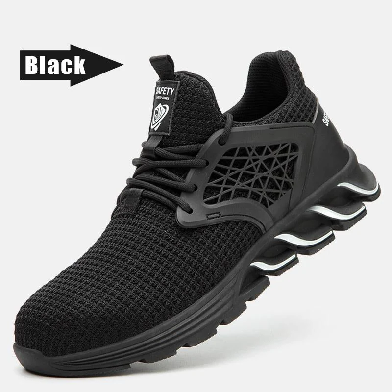 Unisex Comfy Steel Toe Safety Shoes - Image 10