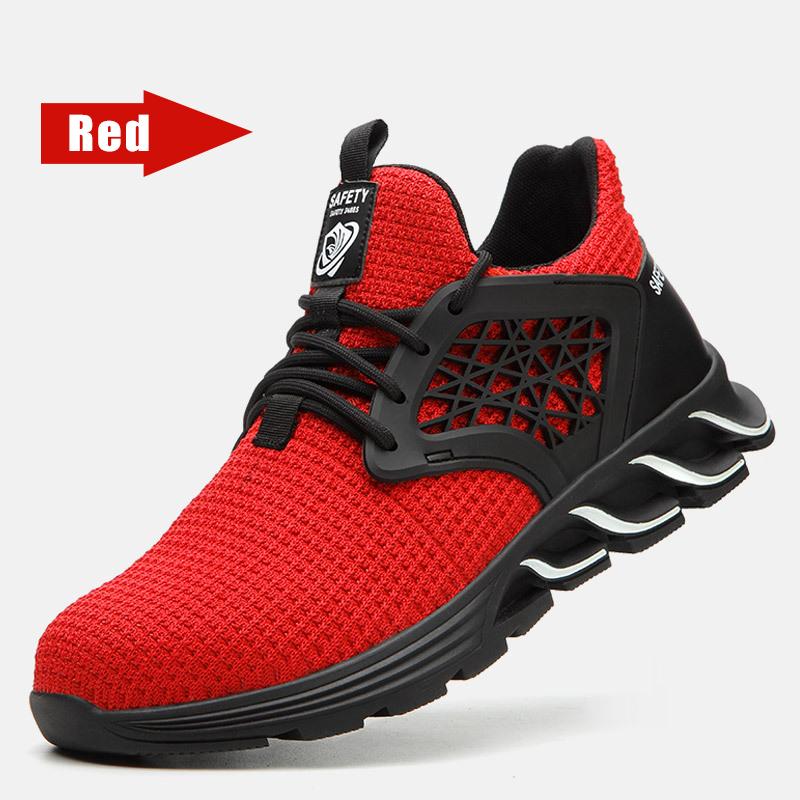 Unisex Comfy Steel Toe Safety Shoes - Image 9