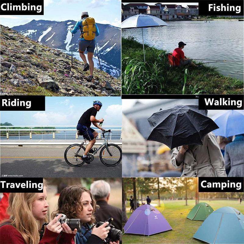 Unisex Reusable Portable Frosted Raincoat - Image 12