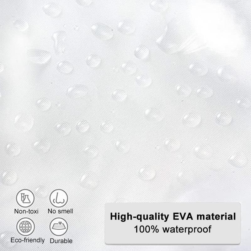 Unisex Reusable Portable Frosted Raincoat - Image 3