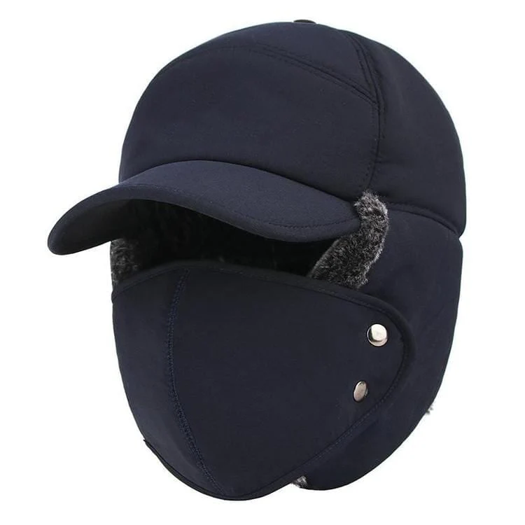 Unisex windproof & warm & ear protection & face protection hat - Image 13