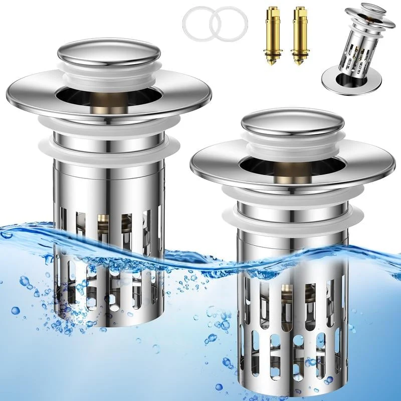 Universal Drain Strainer for Bathroom Sink - Image 2