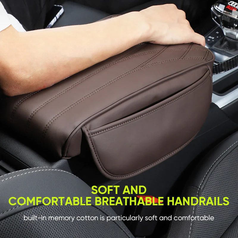 Universal Leather Car Armrest Mat - Image 2