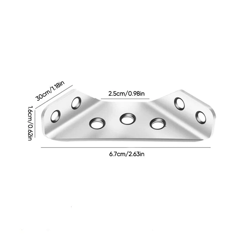 Universal Stainless Steel Furniture Corner Connector - Image 11