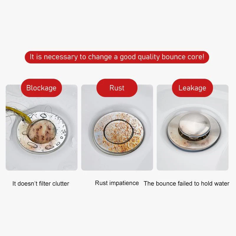 Universal Stainless Steel Pop-up Drain Filter - Image 7