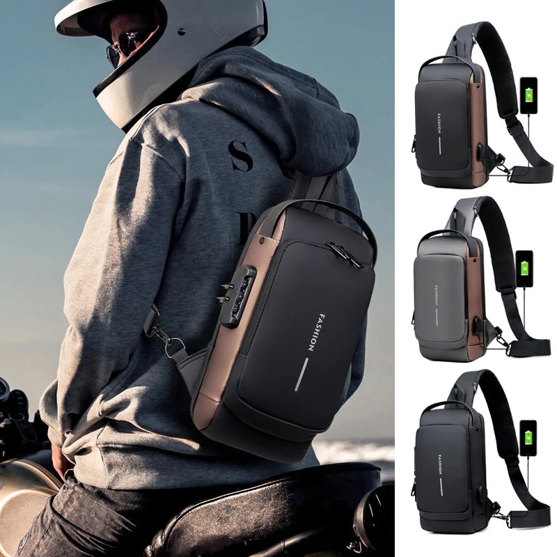 🎁New Year Sale-50% OFF🎁USB Charging Sport Sling Anti-theft Shoulder Bag