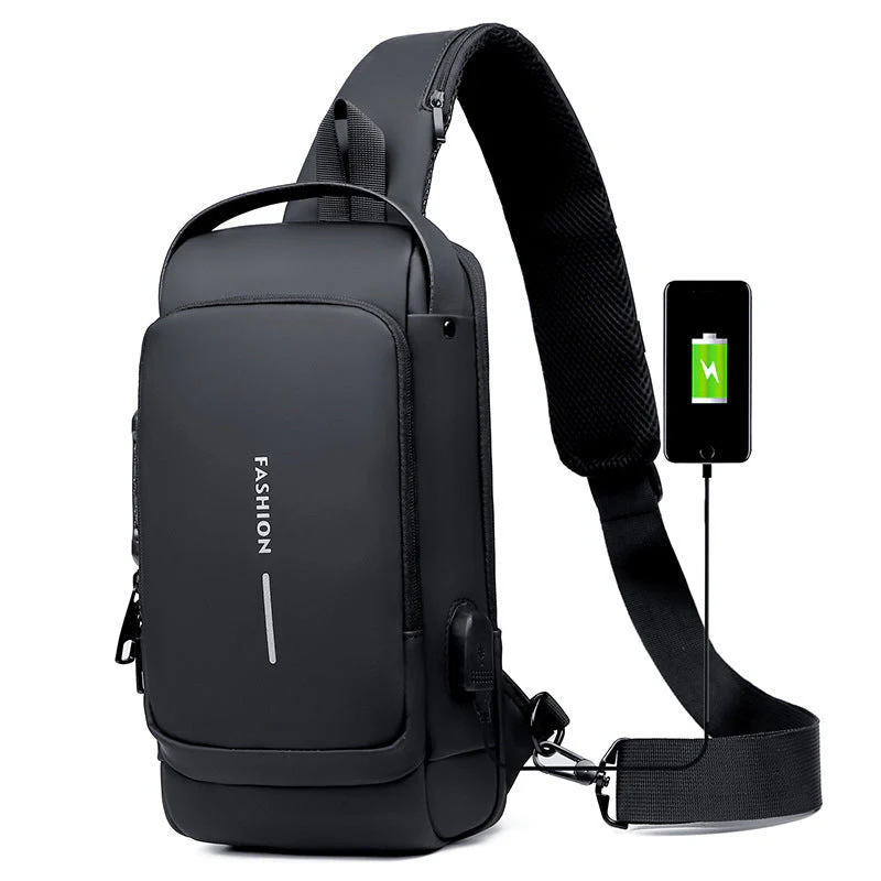 🎁New Year Sale-50% OFF🎁USB Charging Sport Sling Anti-theft Shoulder Bag - Image 15