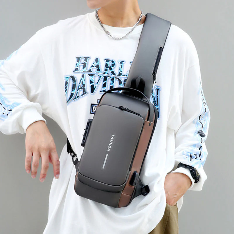 🎁New Year Sale-50% OFF🎁USB Charging Sport Sling Anti-theft Shoulder Bag - Image 3