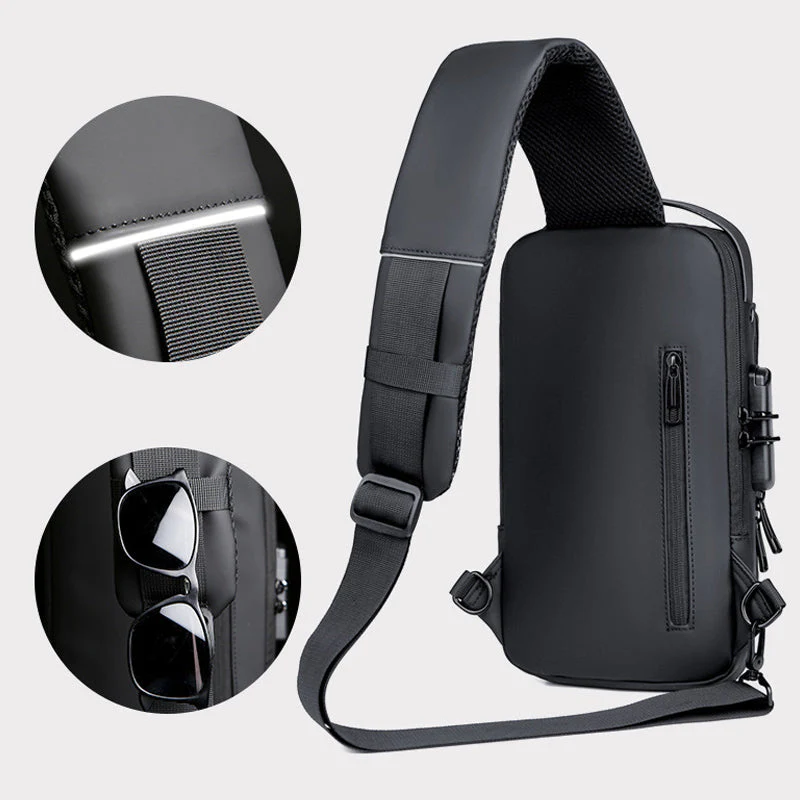 🎁New Year Sale-50% OFF🎁USB Charging Sport Sling Anti-theft Shoulder Bag - Image 7