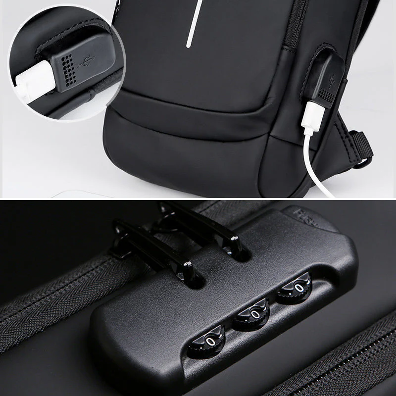 🎁New Year Sale-50% OFF🎁USB Charging Sport Sling Anti-theft Shoulder Bag - Image 8