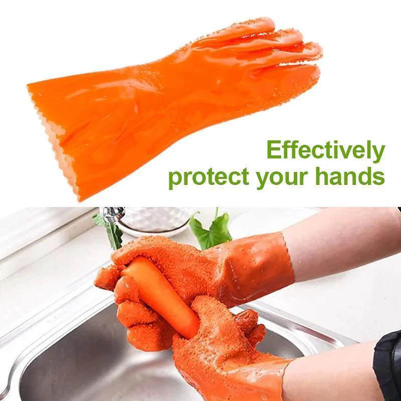 Vegetable Cleaner Gloves - Image 4