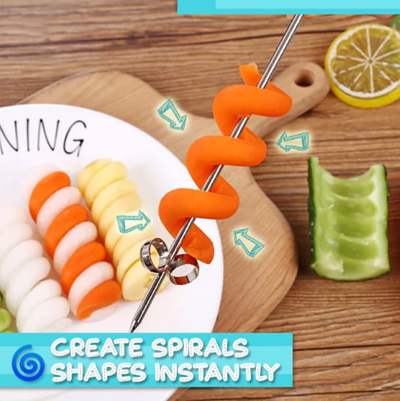 Vegetable Fruit Spiral Knife（2pcs) - Image 2