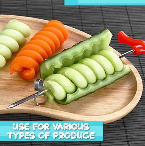 Vegetable Fruit Spiral Knife（2pcs) - Image 8