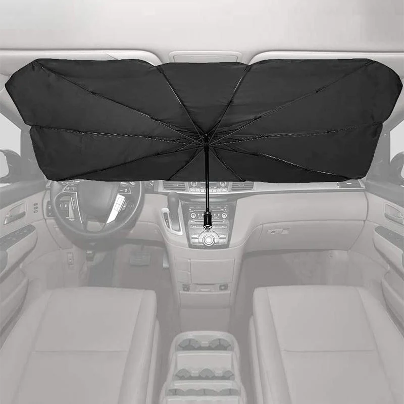 Vehicle Windshield Sun Umbrella - Image 2