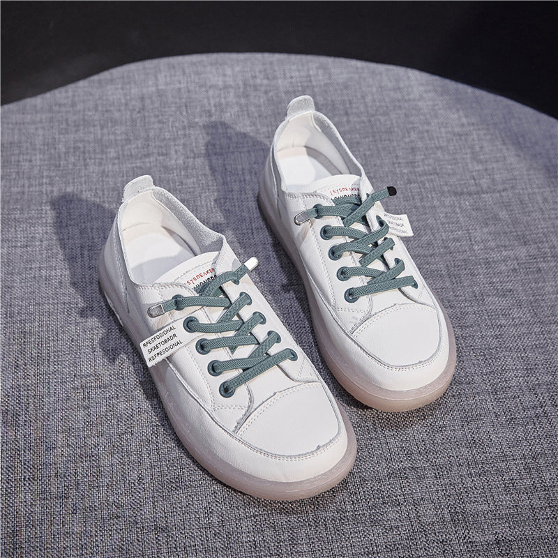 Versatile Soft Sole White Shoes - Image 10