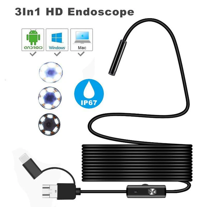 (🔥Save 50% OFF)Magic Wifi Flexible Endoscope Camera