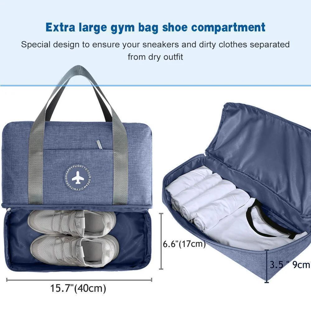 Waterproof Foldable Travel Gym Swim Bag - Image 6