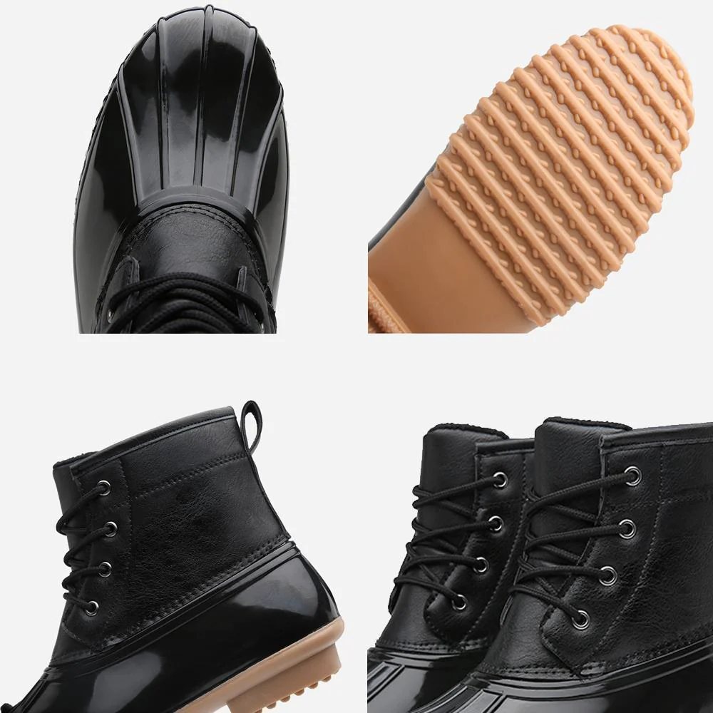 Waterproof high-top plus velvet snow boots - Image 4