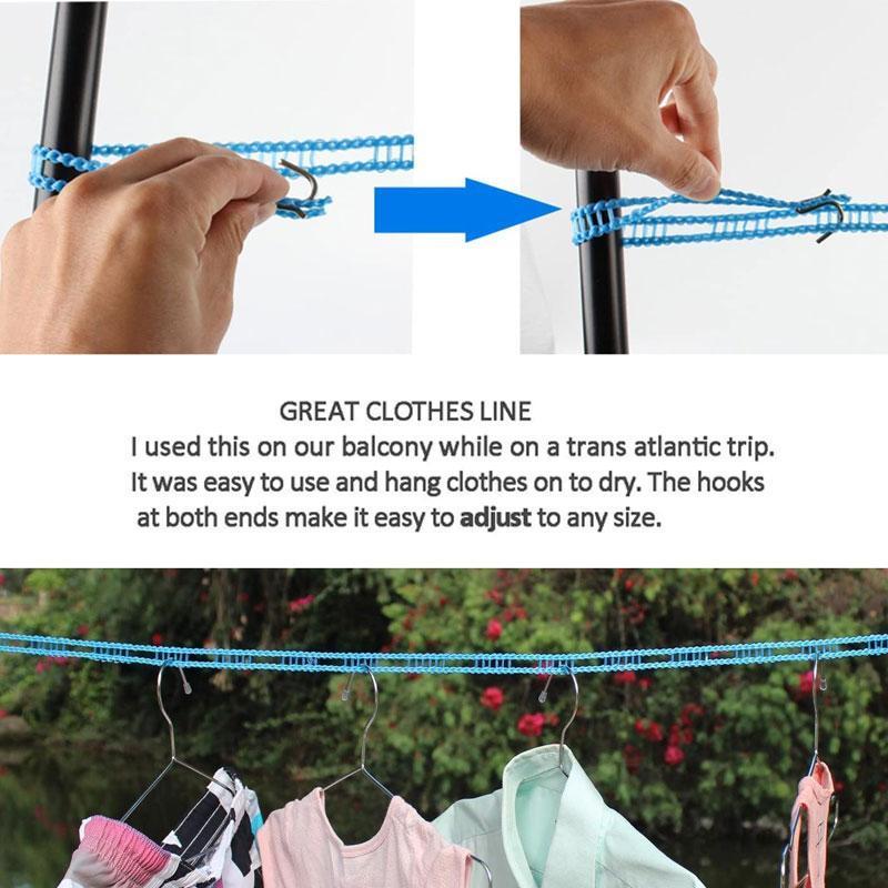 Windproof Non-Slip Clothesline - Image 4