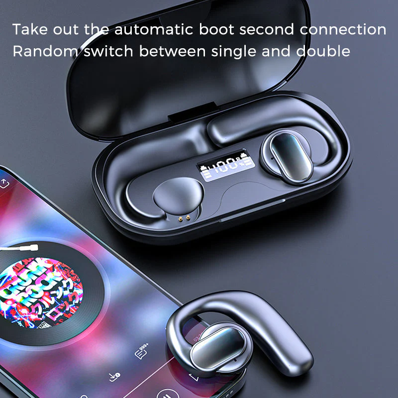 Wireless Bone Conduction Digital Bluetooth Earbuds - Image 8