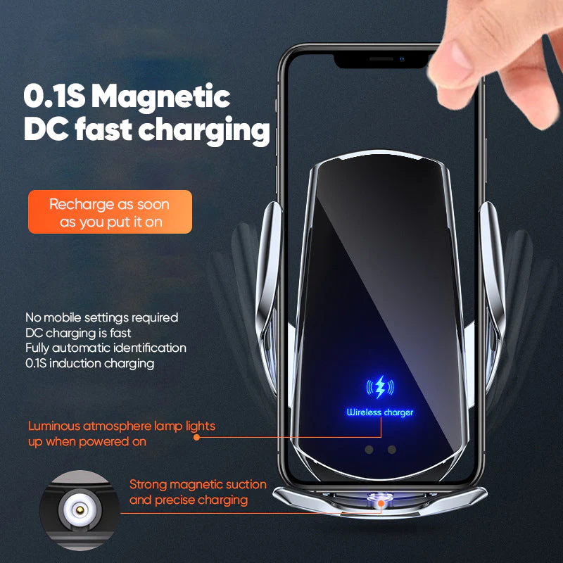 Wireless Charging Phone Holder - Image 2