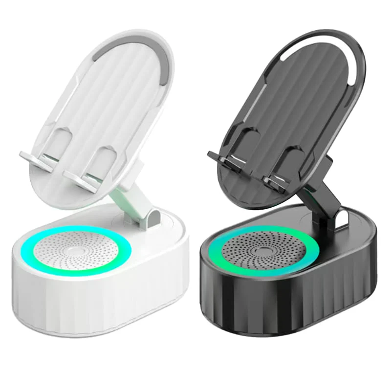 Wireless Induction Audio Bluetooth Speaker 5 in 1 Phone Holder - Image 19