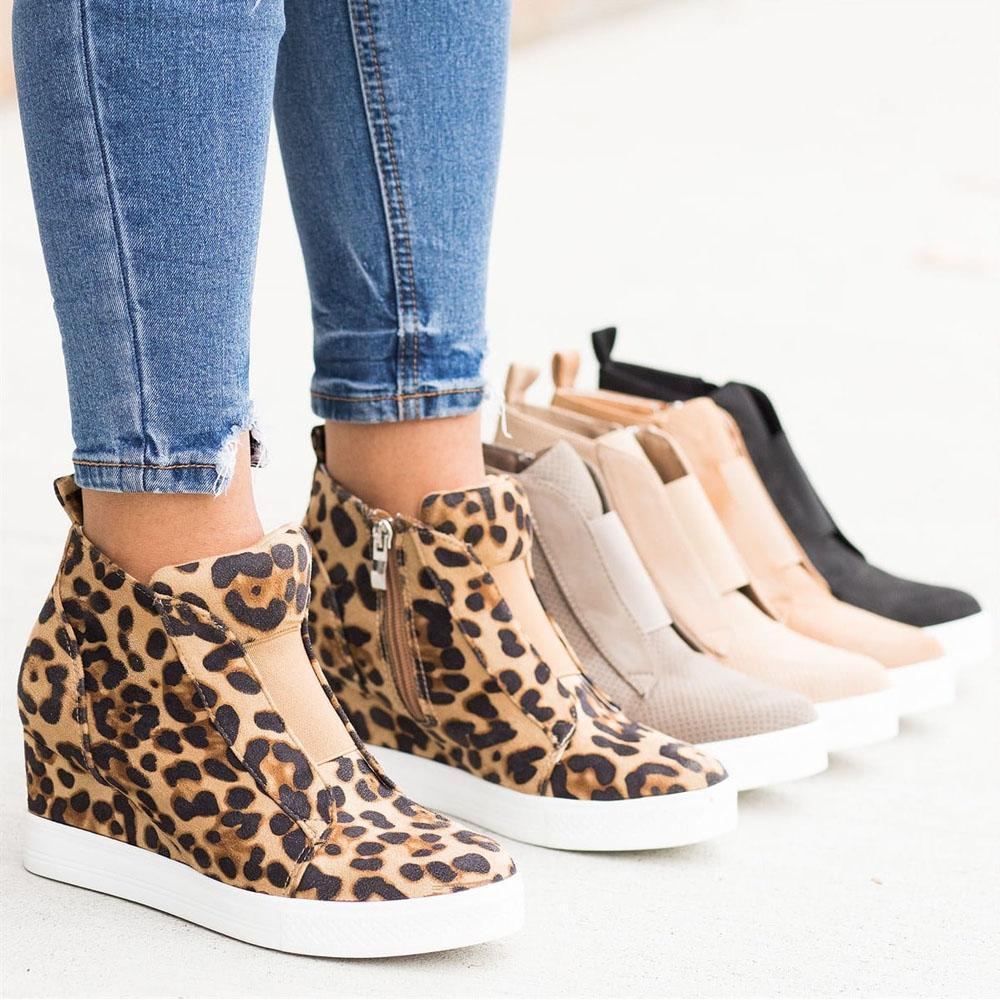 Woman Casual Wedge Sneaker - Image 3
