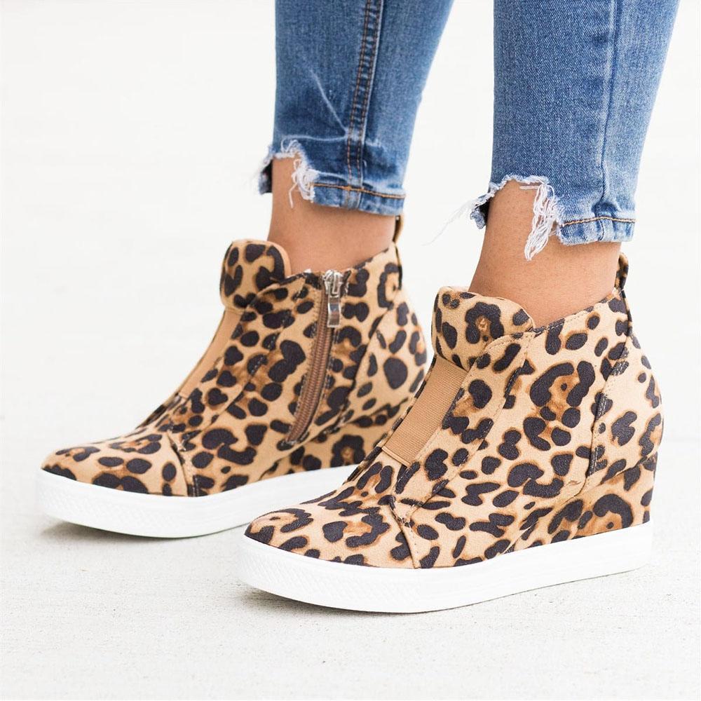 Woman Casual Wedge Sneaker - Image 4
