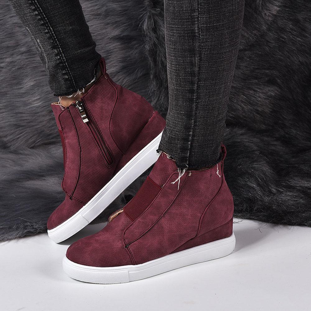 Woman Casual Wedge Sneaker - Image 7