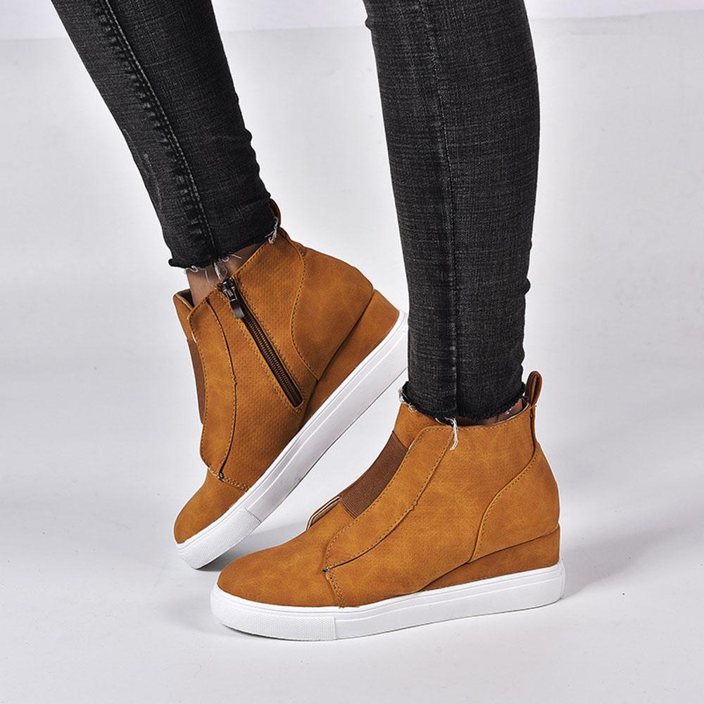 Woman Casual Wedge Sneaker - Image 8