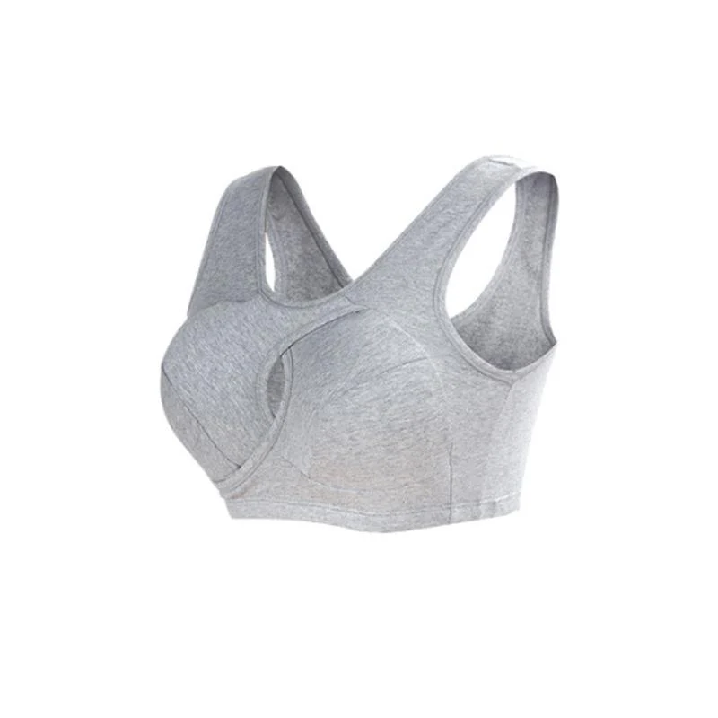 Women Anti-Sagging Cotton Sports Bra, 3 packs - Image 10