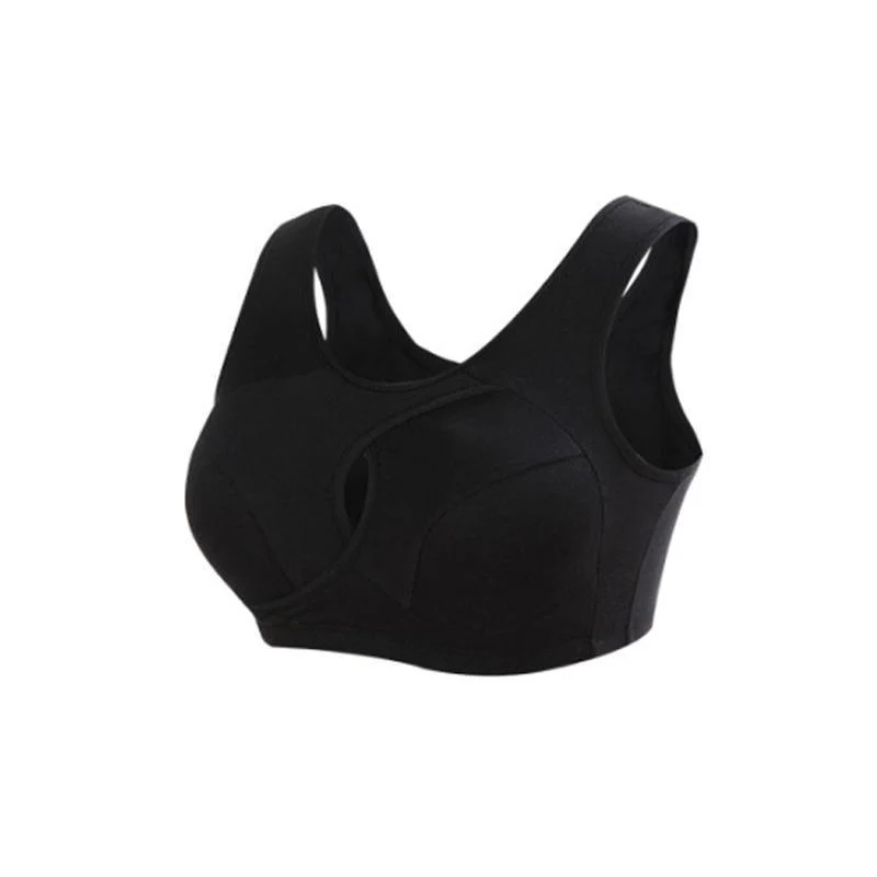 Women Anti-Sagging Cotton Sports Bra, 3 packs - Image 12