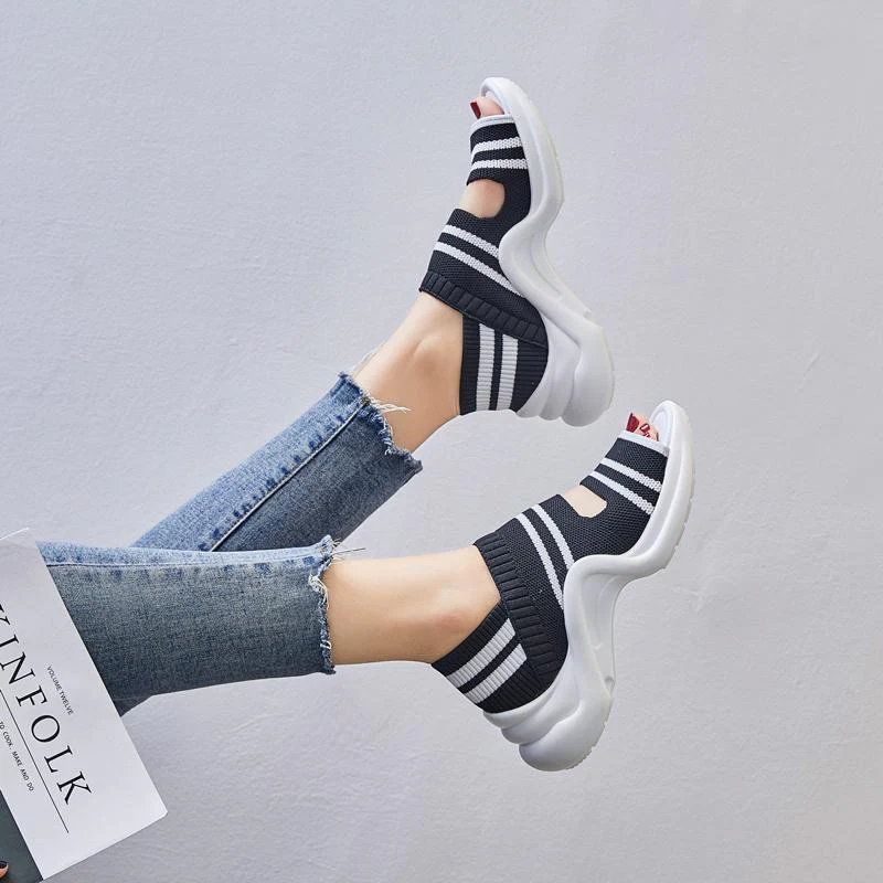 WOMEN BREATHABLE COMFY SANDAL SHOES - Image 9