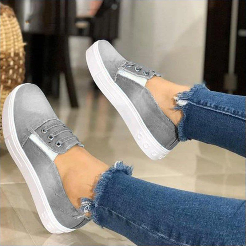 Women Casual Canvas Sneaker Shoes - Image 3